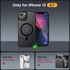 image:imageMiracase Magnetic for iPhone 18 Pro Max Case Light PinkBlack