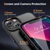 image:imageMiracase Magnetic for iPhone 18 Pro Max Case Light PinkBlack