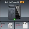 image:imageMiracase Magnetic for iPhone 18 Pro Max Case Light PinkBlack