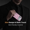 image:imageMiracase Magnetic for iPhone 18 Pro Max Case Light PinkBlackcurrant