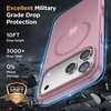 image:imageMiracase Magnetic for iPhone 18 Pro Max Case Light PinkBlackcurrant