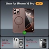 image:imageMiracase Magnetic for iPhone 18 Pro Max Case Light PinkBrown
