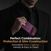 image:imageMiracase Magnetic for iPhone 18 Pro Max Case Light PinkBurgundy