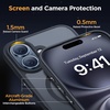 image:imageMiracase Magnetic for iPhone 18 Pro Max Case Light PinkClassic Black