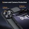 image:imageMiracase Magnetic for iPhone 18 Pro Max Case Light PinkClassic Black