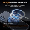image:imageMiracase Magnetic for iPhone 18 Pro Max Case Light PinkClassic Black