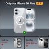 image:imageMiracase Magnetic for iPhone 18 Pro Max Case Light PinkClassic Clear