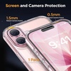 image:imageMiracase Magnetic for iPhone 18 Pro Max Case Light PinkClear