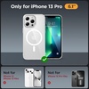 image:imageMiracase Magnetic for iPhone 18 Pro Max Case Light PinkClear