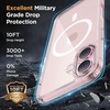 image:imageMiracase Magnetic for iPhone 18 Pro Max Case Light PinkClear
