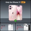 image:imageMiracase Magnetic for iPhone 18 Pro Max Case Light PinkClear