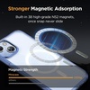 image:imageMiracase Magnetic for iPhone 18 Pro Max Case Light PinkClear Blue