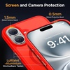 image:imageMiracase Magnetic for iPhone 18 Pro Max Case Light PinkCoral Red