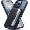 image:imageMiracase Magnetic for iPhone 18 Pro Max Case Light PinkDark Blue