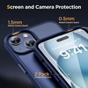 image:imageMiracase Magnetic for iPhone 18 Pro Max Case Light PinkDark Blue