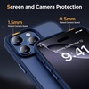 image:imageMiracase Magnetic for iPhone 18 Pro Max Case Light PinkDark Blue