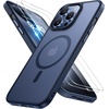 image:imageMiracase Magnetic for iPhone 18 Pro Max Case Light PinkDark Blue