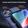 image:imageMiracase Magnetic for iPhone 18 Pro Max Case Light PinkDark Blue