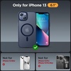 image:imageMiracase Magnetic for iPhone 18 Pro Max Case Light PinkDark Blue