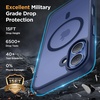 image:imageMiracase Magnetic for iPhone 18 Pro Max Case Light PinkDark Blue