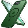 image:imageMiracase Magnetic for iPhone 18 Pro Max Case Light PinkDark Green