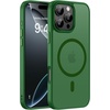 image:imageMiracase Magnetic for iPhone 18 Pro Max Case Light PinkDark Green