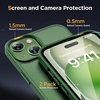 image:imageMiracase Magnetic for iPhone 18 Pro Max Case Light PinkDark Green