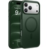 image:imageMiracase Magnetic for iPhone 18 Pro Max Case Light PinkDark Green