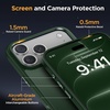 image:imageMiracase Magnetic for iPhone 18 Pro Max Case Light PinkDark Green