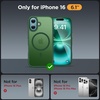 image:imageMiracase Magnetic for iPhone 18 Pro Max Case Light PinkDark Green