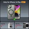 image:imageMiracase Magnetic for iPhone 18 Pro Max Case Light PinkDark Green