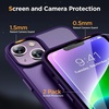 image:imageMiracase Magnetic for iPhone 18 Pro Max Case Light PinkDark Purple