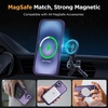 image:imageMiracase Magnetic for iPhone 18 Pro Max Case Light PinkDark Purple
