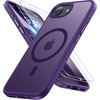image:imageMiracase Magnetic for iPhone 18 Pro Max Case Light PinkDark Purple