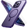 image:imageMiracase Magnetic for iPhone 18 Pro Max Case Light PinkDark Purple