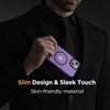 image:imageMiracase Magnetic for iPhone 18 Pro Max Case Light PinkDark Purple