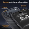 image:imageMiracase Magnetic for iPhone 18 Pro Max Case Light PinkDeep Gray