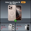 image:imageMiracase Magnetic for iPhone 18 Pro Max Case Light PinkGold