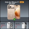 image:imageMiracase Magnetic for iPhone 18 Pro Max Case Light PinkGold