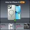 image:imageMiracase Magnetic for iPhone 18 Pro Max Case Light PinkGray
