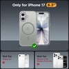 image:imageMiracase Magnetic for iPhone 18 Pro Max Case Light PinkGray