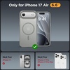 image:imageMiracase Magnetic for iPhone 18 Pro Max Case Light PinkGray