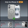 image:imageMiracase Magnetic for iPhone 18 Pro Max Case Light PinkGrey
