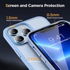 image:imageMiracase Magnetic for iPhone 18 Pro Max Case Light PinkLight Blue
