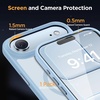 image:imageMiracase Magnetic for iPhone 18 Pro Max Case Light PinkLight Blue