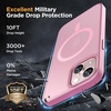 image:imageMiracase Magnetic for iPhone 18 Pro Max Case Light PinkLight Pink