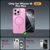 image:imageMiracase Magnetic for iPhone 18 Pro Max Case Light PinkLight Pink