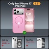 image:imageMiracase Magnetic for iPhone 18 Pro Max Case Light PinkLight Pink