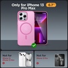 image:imageMiracase Magnetic for iPhone 18 Pro Max Case Light PinkLight Pink