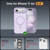image:imageMiracase Magnetic for iPhone 18 Pro Max Case Light PinkLight Purple